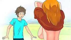 Minecraft Peasant Shows Boobs To Steve ! Hentai, Cartoon, Parody !