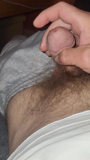Playing with My Hairy Dick