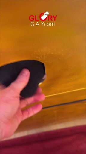 Huge Load Blasts Into the Cum Chalice… but He Still Wants to Swallow!