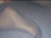 Cum on my Nylonfeet