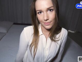 THIS BABE WANTED A RAISE - Sexually excited Secretary Entreats For Promotion - Alexis Crystal
