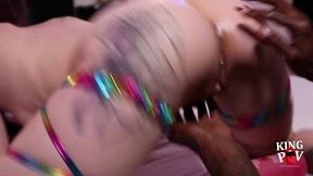 jade wilde cucks you as she gets train ran on her by bbc pov