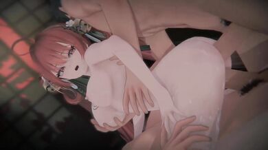 Pride wrecked by thick bukkake milfs in Wuthering Waves DP