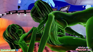 Sex addict Slime Nymph's Wild Bang-out