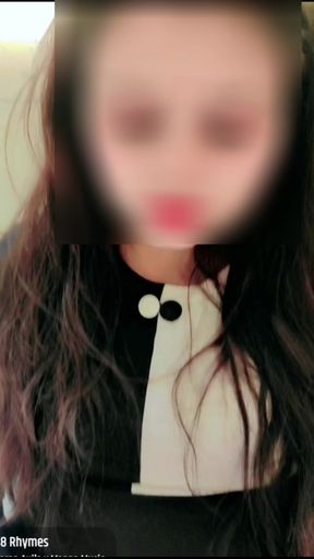 Delhi University college girl with Clients at Hotel Room