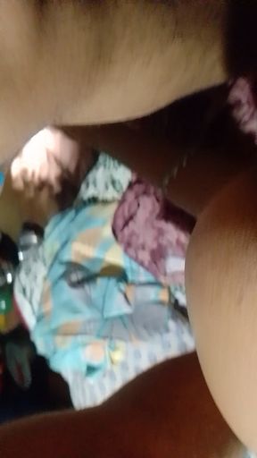 spent the night with my step aunt