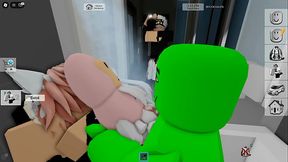 Verd&atilde_o macetando femboy (ASTOLFO) no banheiro do brookheaven  (roblox games plays) sexo gay