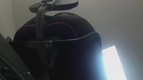 Giantess - Giantess Workout: Tiny Under her Bike POV, ass fetish, ebony ass worship 4k