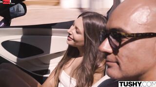 TUSHY Crazy Sexy Girl Talia has intense anal with stranger