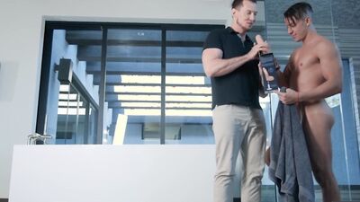 Danny Montero, William Seed & Pierce Paris enjoy in gay 3some