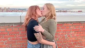 Bella Mur In So Lucky Nobody Saw Us Doing This On A Roof