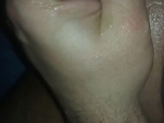 JACKING MY FRESHLY BALD LITTLE SHLONG I CUMMED TWICE