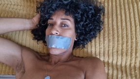 Duct taped pov fuck
