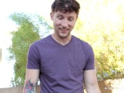 NextDoorStudios Scotty Finds a Pokemon in Lance's Yard!