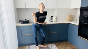 Peeing, spanking, masturbating and smoking!