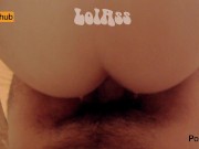 Mi cavalca con il suo culo e mi ricaca la sborra sul cazzo! 💦💦🔥💥🔥💦💦 Pov amatoriale - LolAss