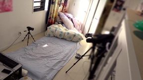 Slim Long-Haired Beauty Rides Hard – Faces Red With Cum