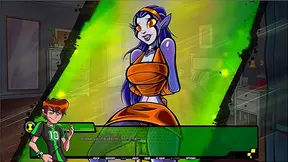 Ben and Gwens Steamy Encounter with a Seductive Alien in Cosmic Eroge Quest