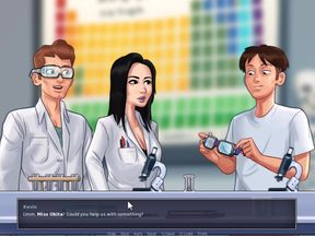 Summertime saga - Create an xray machine