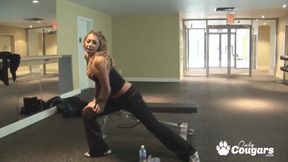 Cougar Decides To Blow A Trainer At The Gym