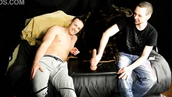 Two Straight Studs Give Gay JOI and Edging Instructions