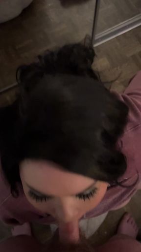 Cum Swallowing Mouth Only Blowjob with Post Orgasm