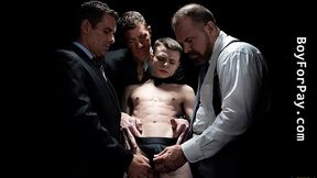 As I Entered My Slave'_s Mouth, His Soft, Pouty Lips Wrapped Around My Shaft, Making a Smooth Entrance for My Cock - Boyforpay