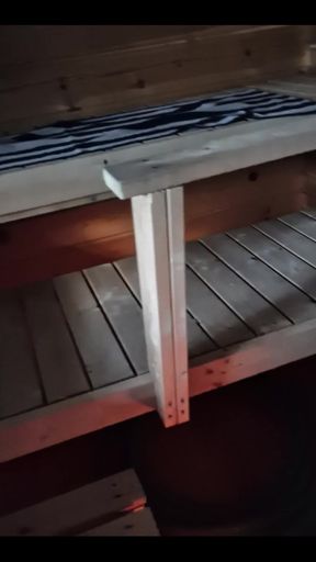 Warming up My Christmas Sauna