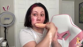 Dildo Throat Fuck