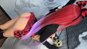 Halloween at the Pomnix virtual circus  She enjoyed her first anal sex with a hot cumshot (Over 18)