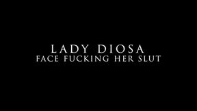 Face fucking her little slut