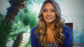 Natalia Robles Cums as He Fucks Her From Behind and His Balls Slap Her Clit