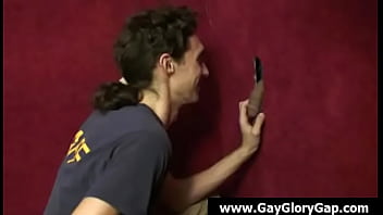 Gay hardcore gloryhole sex porn and nasty gay handjob 09