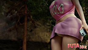 Futa3dX - Best Outdoor Futa Scenes - Big Dicked Futa Babes Fucking Outside