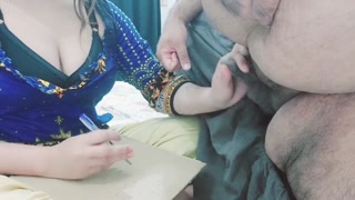 Indian Stepbrother Helping Stepsister in Study Than Fuck Her Ass Hole With Clear Hindi Audio