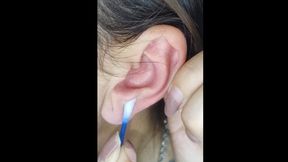 Nothing is more exciting than pulling and cleaning my ears. Close-ups and ASMR.