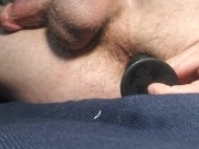 Almost...str8 amateur anal stretch