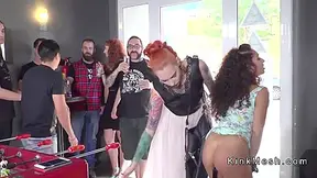Melody Petite - Petite Euro Bondage In Public