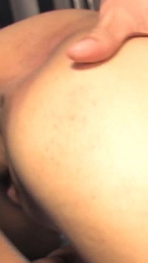 This Sexy Female Was Dressed so Sexy and Two Guys Were Screwing Her Two Holes.