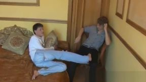 Playing Teen Mario and Ozzy Twink Boys 18