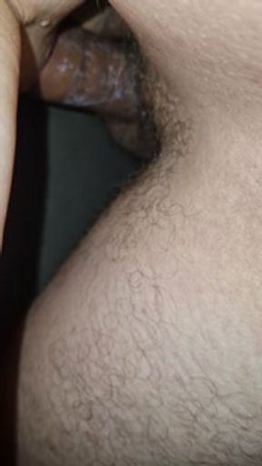 I suck his dick. He fucks me deep. I want his cum deep in my pussy. I lick his dick clean