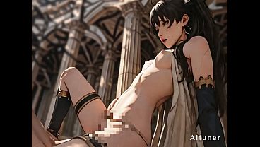 She Undressed Slowly in the Temple at Dusk