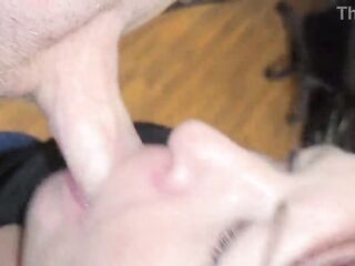 Unfathomable throating fresh dick