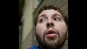 i almost got caught on the hotel balcony, sucking and taking that huge, thick cock in my tasty little ass in the dark.