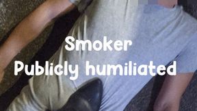 Smoker publicly humiliated SUB ENG HD