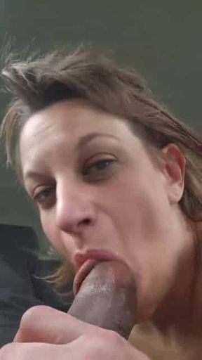 Bridgette Deepthroats a BBC