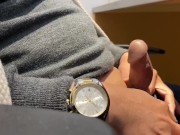 Flashing of cock at the office