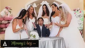 Step mommy'S BOY - Furious MILF Brides Reverse Gangbang Hung Wedding Planner For Wedding Planning Mistake