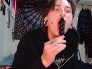 using my new anal probe