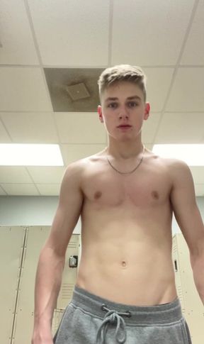 Swimmer Paul jerking off in the shower at the gym (#9, #10, #11)